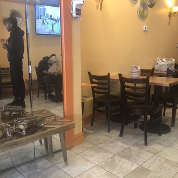 Koite Grill - Inside dining. There is also outside seating, but it wasn't setup due to the weather. - Senegalese Near Me - Silver Spring, Maryland