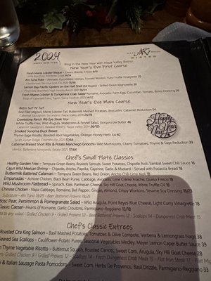Menu photo 4 Napa Valley Bistro Napa, CA