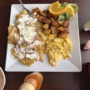 George's Cafe - Chilaquiles that were so tasty and crisp - Breakfast & Brunch Near Me - West Covina, California George's Cafe - Chilaquiles that were so tasty and crisp - Breakfast & Brunch Near Me - West Covina, California