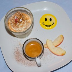Alter Bahnhof Steppach - Mocca-Tiramisu und Espresso beim Themenabend Orient-Express