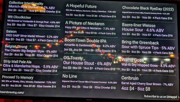 Baere Brewing Company by null