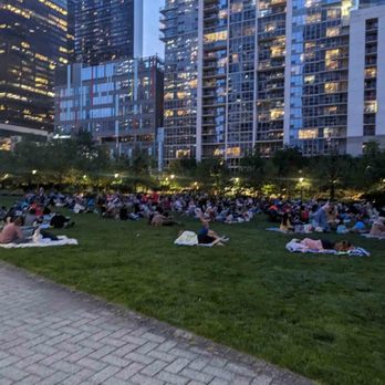 Ginger Menne - Baird & Warner - Lakeshore East summer movies in the park - Real Estate Agents Near Me - Chicago, Illinois Ginger Menne - Baird & Warner - Lakeshore East summer movies in the park - Real Estate Agents Near Me - Chicago, Illinois
