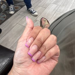 Before Pic of 3 week old nails. After Pic will be updated later today Before Pic of 3 week old nails. After Pic will be updated later today