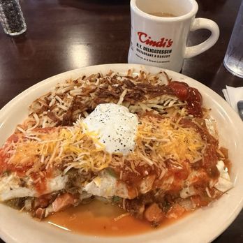 Cindi's NY Deli & Restaurant - Taco Omelette   Breakfast - Delis Near Me - Dallas, Texas