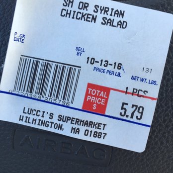 Lucci's Supermarket - 1.31 pounds and it's a small sub...they absolutely load them! - Grocery Near Me - Wilmington, Massachusetts