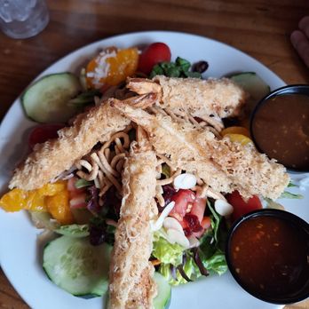 Water Street Grill - Coconut shrimp salad - American Near Me - Williamstown, Massachusetts Water Street Grill - Coconut shrimp salad - American Near Me - Williamstown, Massachusetts