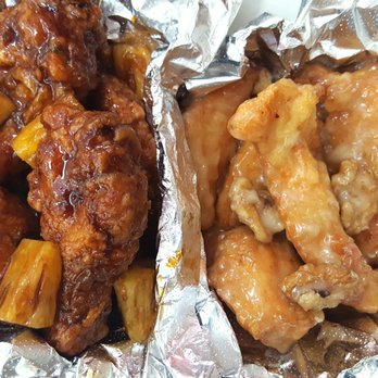 SoCal Wings - half traditional aloha style wings and half boneless honey walnut wings :) - Chicken Wings Near Me - Westminster, California