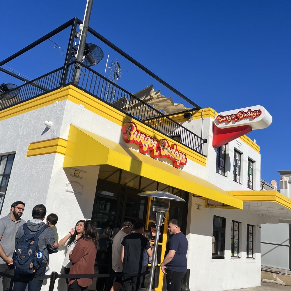 Burger Bodega - Small line to get in. Can't miss their location on the corner of Washington Ave and Fowler st - Burgers Near Me - Houston, Texas Burger Bodega - Small line to get in. Can't miss their location on the corner of Washington Ave and Fowler st - Burgers Near Me - Houston, Texas