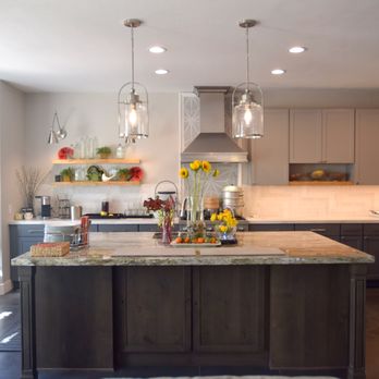 State College Distributors - a kitchen with a center island - Flooring Near Me - Anaheim, California