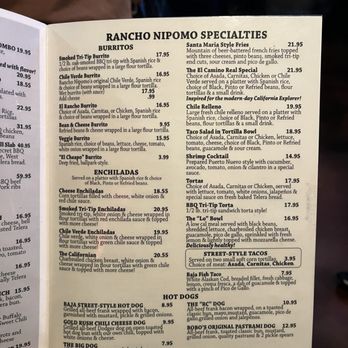 Rancho Nipomo Deli & BBQ - Menu - Barbeque Near Me - Nipomo, California Rancho Nipomo Deli & BBQ - Menu - Barbeque Near Me - Nipomo, California