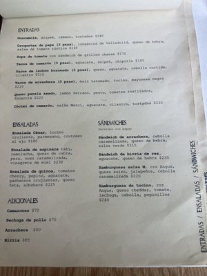 Menu photo 1 Merci Paseo 60 Centro, YUC Menu photo 1 Merci Paseo 60 Centro, YUC