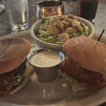 Seven Saints - Buffalo Chicken Slider and 1/2 Caesar Salad - American Near Me - Champaign, Illinois