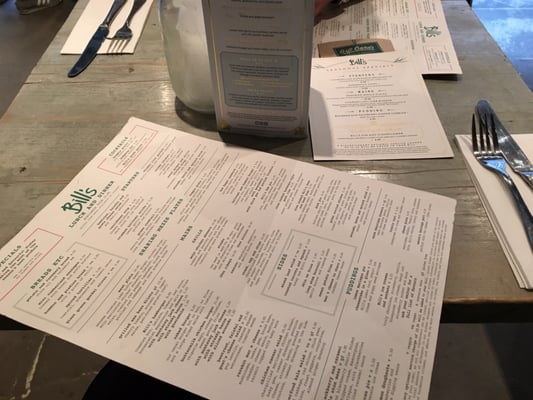 Menu photo 4 Bill's London, XGL