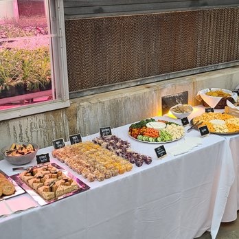 A Catered Affaire - Table Dessert Setup - Caterers Near Me - Lansing, Michigan