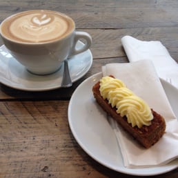 Latte + carrot log Latte + carrot log