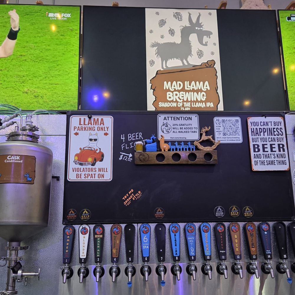 Mad Llama Brewing - Breweries Near Me - Spring, Texas Mad Llama Brewing - Breweries Near Me - Spring, Texas