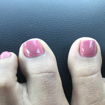 Pink Nails - Yuksss! Ugly and uneven ! Yuks! - Nail Salons Near Me - San Diego, California Pink Nails - Yuksss! Ugly and uneven ! Yuks! - Nail Salons Near Me - San Diego, California