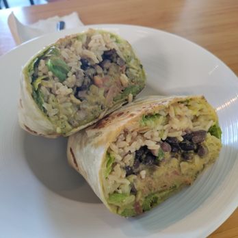Rooted Eat More Plants - Big azz burrito *a lotta rice though* - Juice Bars & Smoothies Near Me - Medford, Oregon
