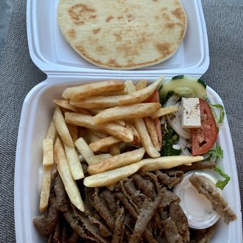 Greek Corner - 31. Gyros Plate - Greek Near Me - Chicago, Illinois