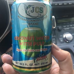 Jamaican Country Style - Bought a whole case of awesome coconut water for $16!