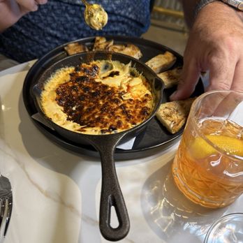 Mandy's Wine Bar - Queso fundido with chorizo - order this!!!! - Wine Bars Near Me - Maricopa, Arizona