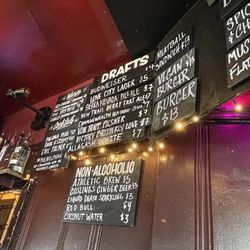 Fishtown Tavern - Drink list