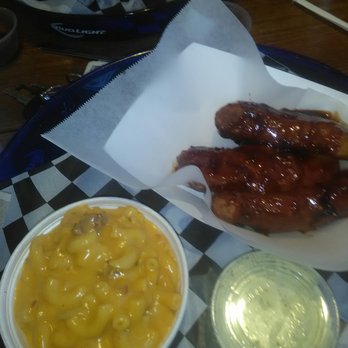 WingBucket - General tso tenders with bacon mac and cheese and jalapeño ranch - Chicken Wings Near Me - Richardson, Texas WingBucket - General tso tenders with bacon mac and cheese and jalapeño ranch - Chicken Wings Near Me - Richardson, Texas