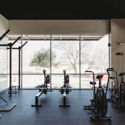 Kung Fu Academy of North Texas - One of the things that sets us apart is our on-site fitness center used for strength and conditioning during training.