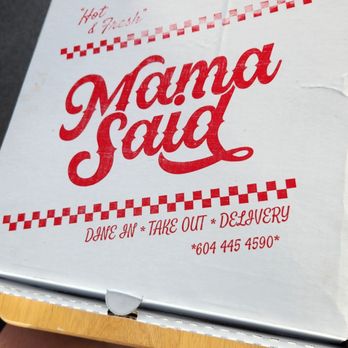Mama Said Pizza - Pizza Near Me - Port Moody, British Columbia