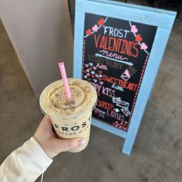 Cherry kiss latte