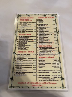 Menu photo 5 Viet Taste Albuquerque, NM