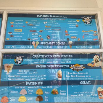Brain Freeze Icecream Parlor - the menu - Hot Dogs Near Me - Beach Haven, New Jersey