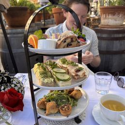 High tea! Excited to return and try the Queen's High Tea to feel extra spiffy High tea! Excited to return and try the Queen's High Tea to feel extra spiffy