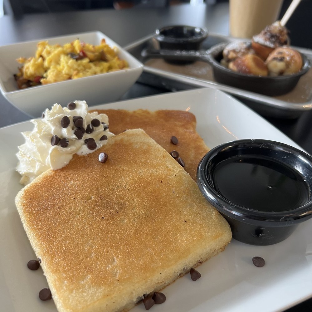 4th & State - Chocolate Chip Pancake - Vegan Near Me - Columbus, Ohio 4th & State - Chocolate Chip Pancake - Vegan Near Me - Columbus, Ohio