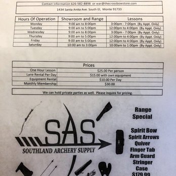 Woods Archery Range - Sporting Goods Near Me - Covina, California