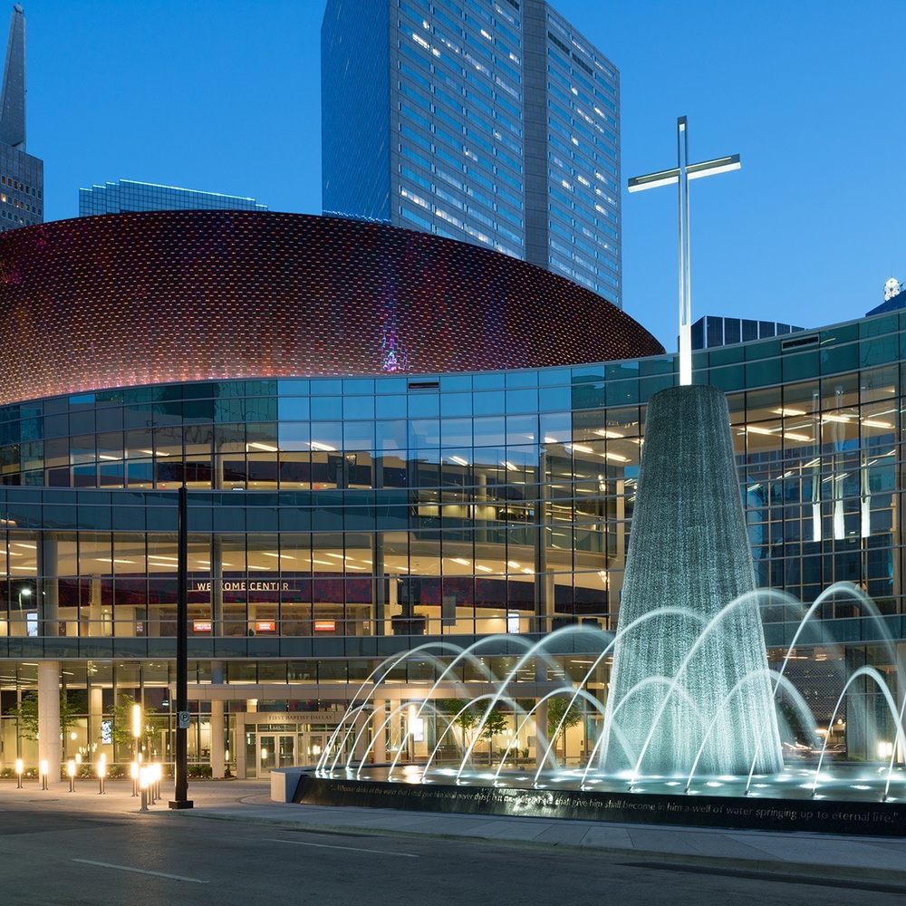First Baptist Dallas - Outside view of new facility - photo found on internet - Churches Near Me - Dallas, Texas