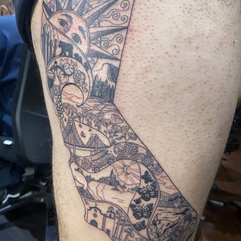 3 Foot Radius Tattoo - Tattoo Near Me - Upland, California