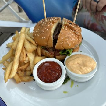 Buccanos Bar & Grill - Burger - was fantastic - Seafood Near Me - Cozumel, ROO Buccanos Bar & Grill - Burger - was fantastic - Seafood Near Me - Cozumel, ROO