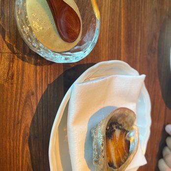 Angler - Grilled abalone with abalone liver sauce - Seafood Near Me - San Francisco, California Angler - Grilled abalone with abalone liver sauce - Seafood Near Me - San Francisco, California