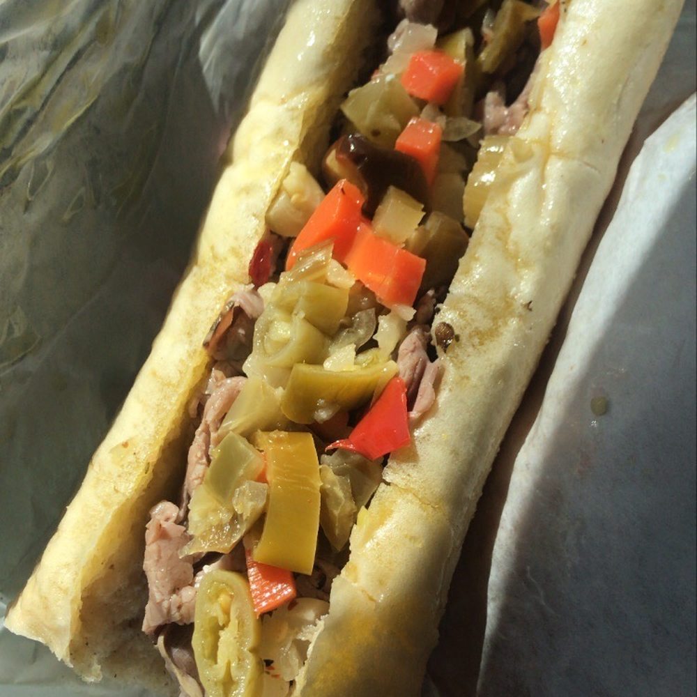 That Place Subs and Salads - Chicago Style Italian Beef with hot peppers! SO GOOD! - Salad Near Me - Peoria, Arizona That Place Subs and Salads - Chicago Style Italian Beef with hot peppers! SO GOOD! - Salad Near Me - Peoria, Arizona