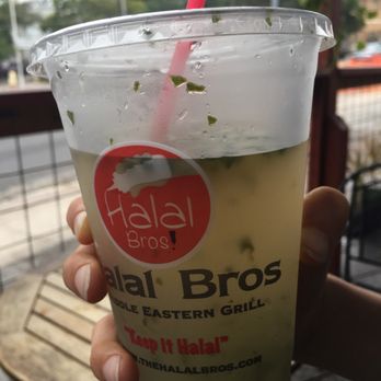 Halal Bros - Mint lemonade. - Middle Eastern Near Me - Austin, Texas