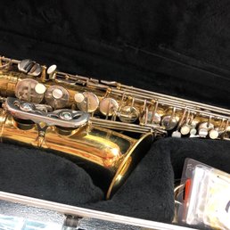 My alto sax is back! My alto sax is back!