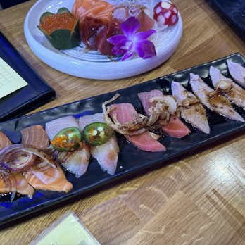 Sushi Damu - Salmon Carpaccio, Yellowtail Carpaccio, Albacore Carpaccio, Seared Tuna Carpaccio - Sushi Bars Near Me - Tustin, California Sushi Damu - Salmon Carpaccio, Yellowtail Carpaccio, Albacore Carpaccio, Seared Tuna Carpaccio - Sushi Bars Near Me - Tustin, California