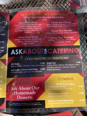 Menu photo 5 Cody's On 4th Mount Dora, FL