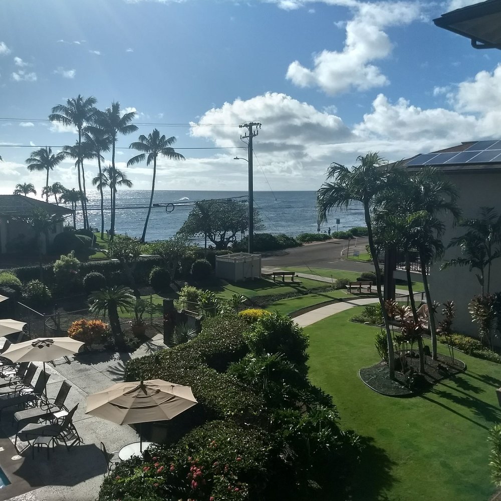 Lawai Beach Resort - view from 3308 - Hotels Near Me - Koloa, Hawaii Lawai Beach Resort - view from 3308 - Hotels Near Me - Koloa, Hawaii