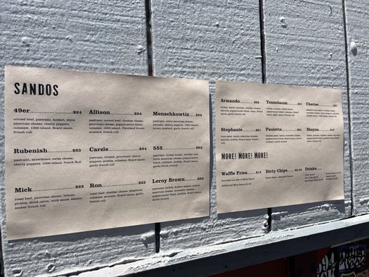Menu photo 2 Deli Board San Francisco, CA Menu photo 2 Deli Board San Francisco, CA