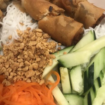 Pho 54 - Shrimp vermicelli $8.99 added spring rolls additional $1.50 February 2018 - Vietnamese Near Me - Oklahoma City, Oklahoma Pho 54 - Shrimp vermicelli $8.99 added spring rolls additional $1.50 February 2018 - Vietnamese Near Me - Oklahoma City, Oklahoma