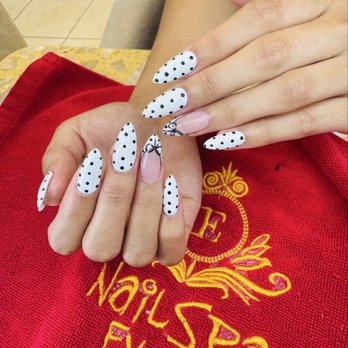 Nailspa Excel - polka dot nails - Nail Salons Near Me - La Verne, California Nailspa Excel - polka dot nails - Nail Salons Near Me - La Verne, California