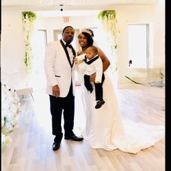 Sagets Formal Wear - After Wedding Ceremony Poses