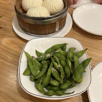One More Bite Dumpling House - Edamame, Shanghai vegetable steamed buns - Shanghainese Near Me - San Marcos, California